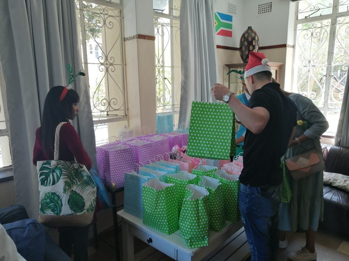 Team community engagement in Cape Town